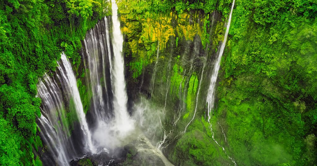 air terjun terdekat di Malang